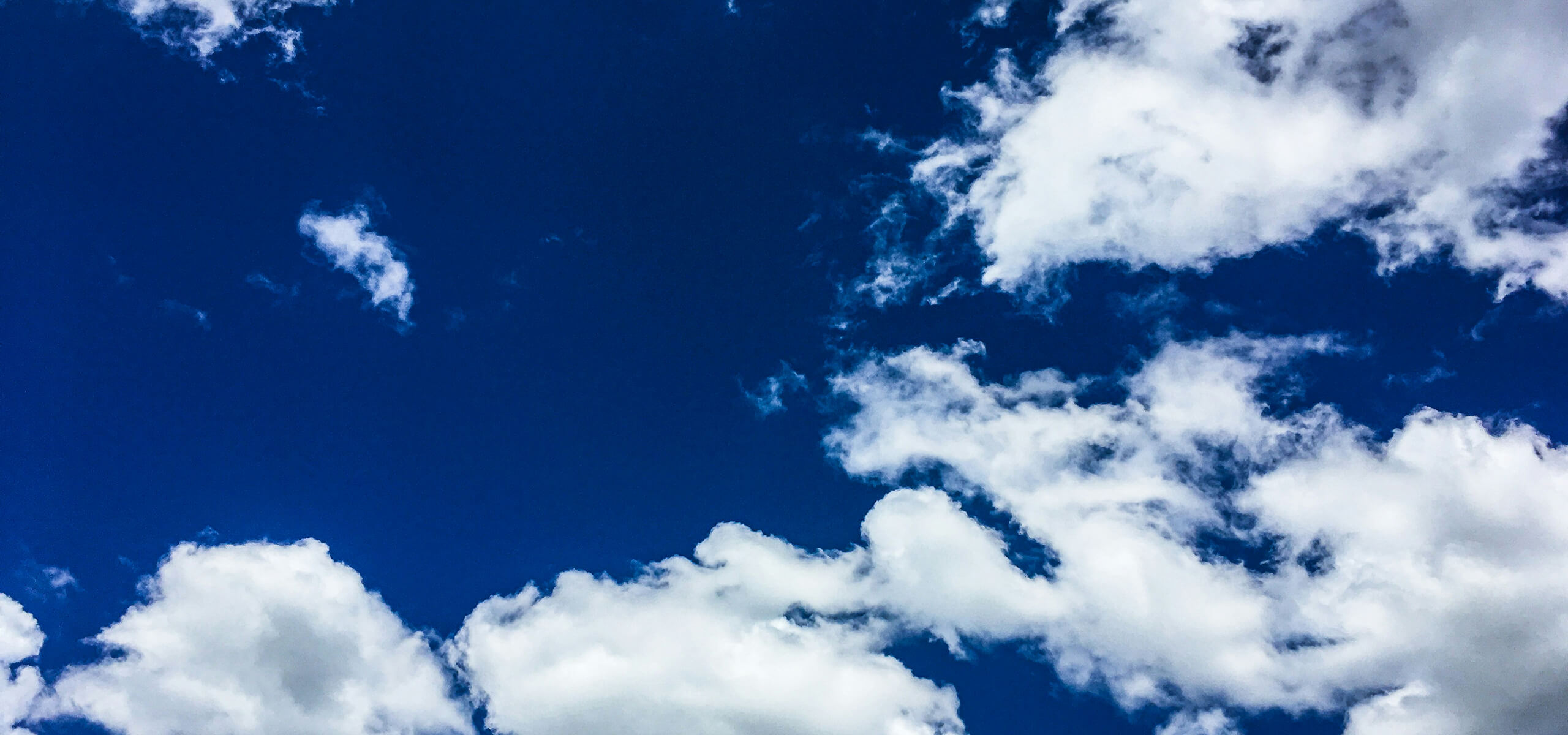 青空と雲